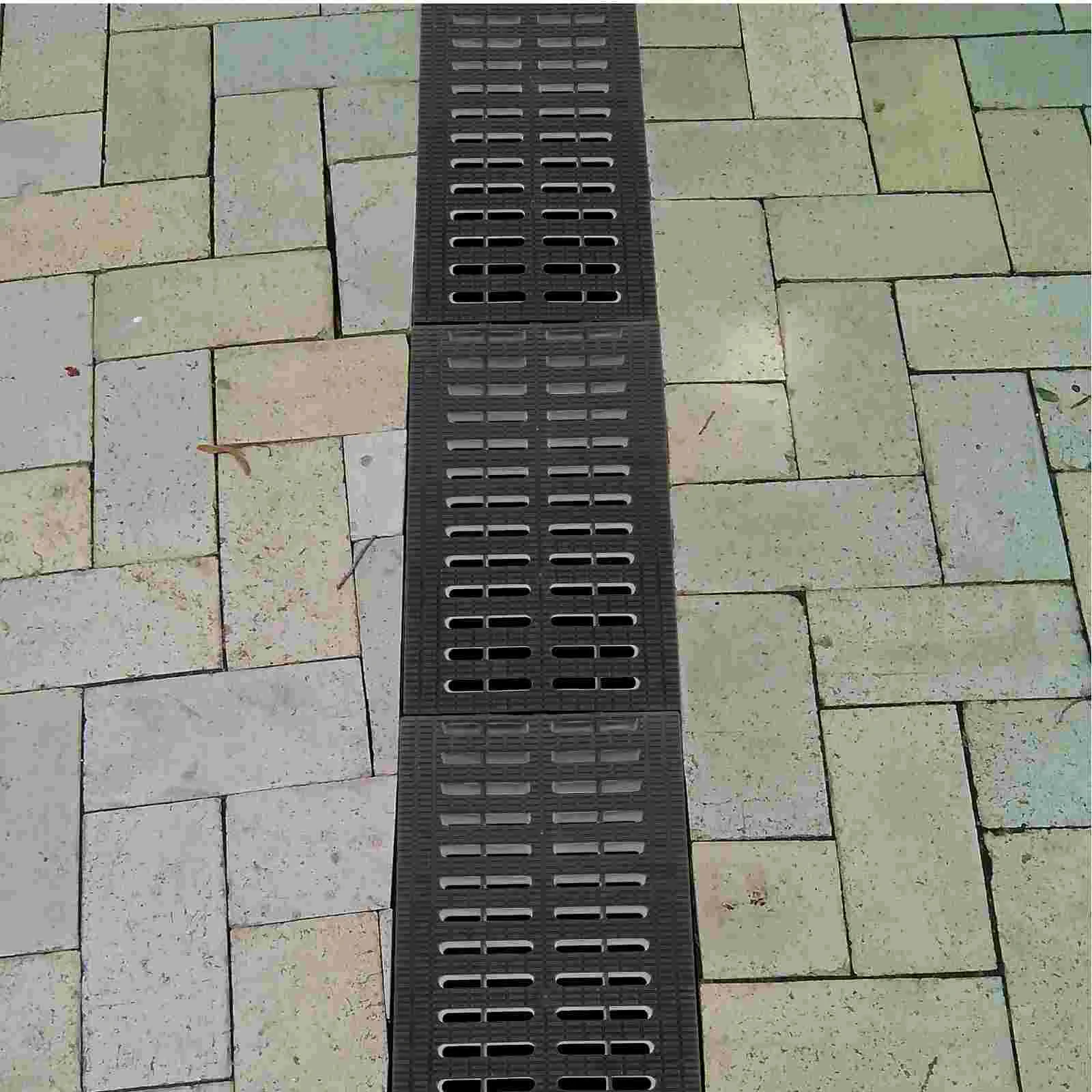 Trench Cover Outdoor Drainage Grate Basement Ditch Plastic French Kitchen Grid Structure