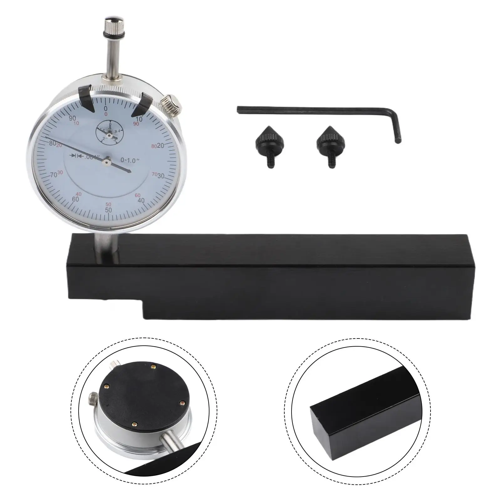 Black Cylinder Liner Gauge Cylinder Liner Measuring Tool Consistent Repeatable Readings Ready-to-use Kit Included