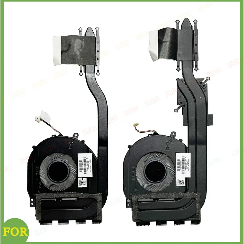 NEW Thermal Fan For HP Pavilion 14 X360 14-CD TPN-W131 Copper Pads Copper Shim Heatsink Radiator Cooling Sheet L18221 L18222-001