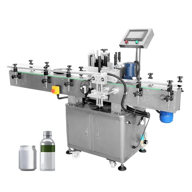 Automatic Labeling Machinery Industrial Label Machine Wine Bottle Adhesive Sticker Opp Round Labeling Machine for Small Business