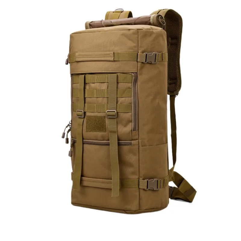 

60L Multifunctional Tactical Backpack Outdoor Hiking Rain Cover Travel Luggage