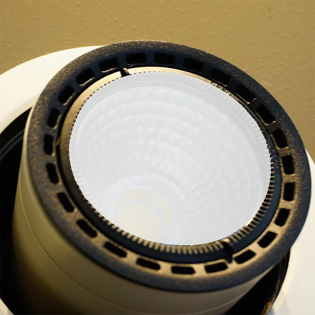 2pcs Downlight Diffuser Lampshade Fabric Reusable Anti-Glare Light Shade For Ceiling Lights Kids Room Easy Install Portable