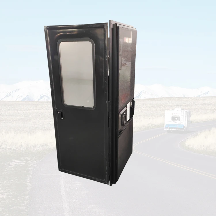 

Motorhome Accessories Right Hinge RV Entry Door with Screen Door 620*1850 mm RV Square Door