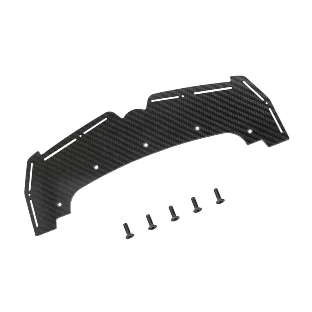 Carbon Fiber Front Bumper Chassis Skid Plate Lower Guard for 1/7 ARRMA LIMITLESS F1 Car