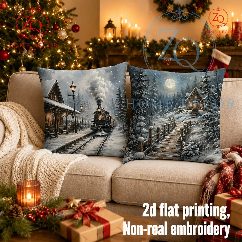 A tranquil cottage nestled amidst moonlight  snowcovered pines hides the gentle warmth  the winter mountains in its home .