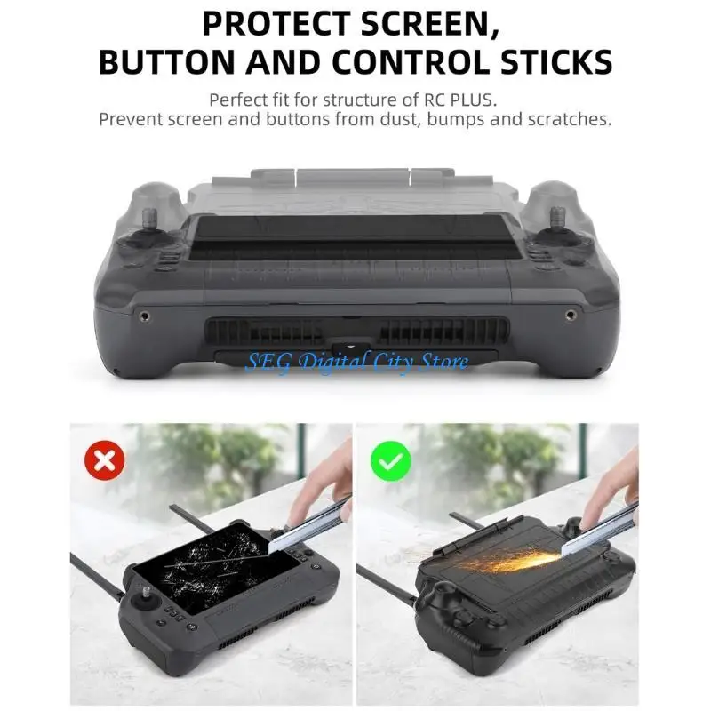 U75B Monitor RC Remote Control Screen Cover Sun Hood for Inspire3 M30-