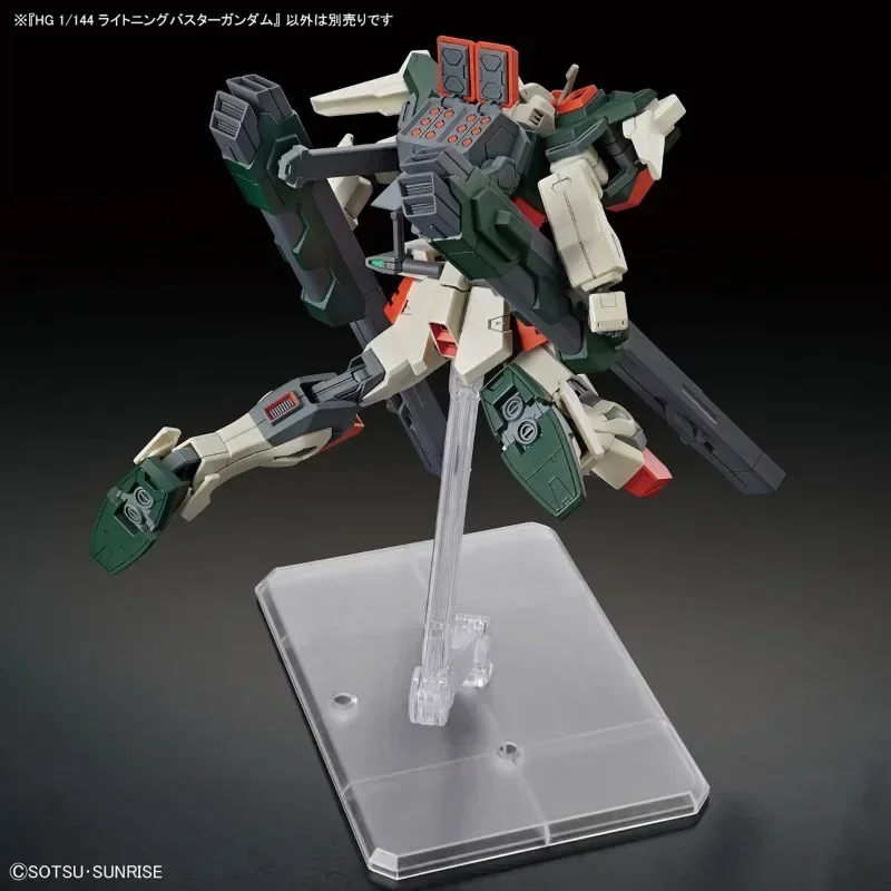 

Bandai в наличии, оригинальные аниме-фигурки HGUC GUNDAM LIGHTNING BUSTER GUNDAM, экшн-фигурки, игрушки, Коллекционная модель, подарки для детей