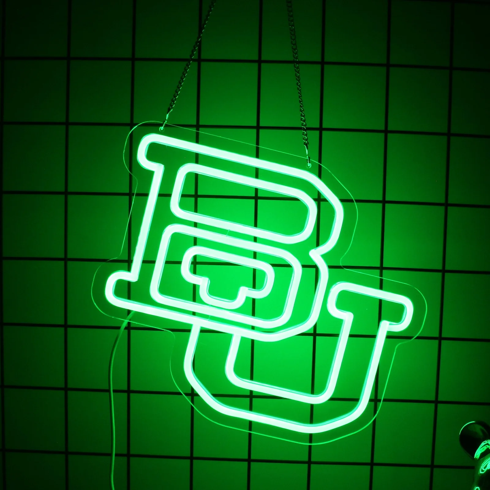 

UponRay Neon Sign Green Board Bedroom Wall Decor LED Lights for Party Bar Lamps Room decoration