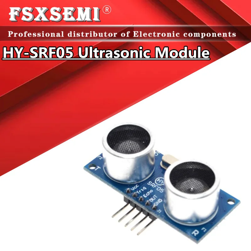 1pcs HY-SRF05 Ultrasonic Module 5Pin Ultrasonic Ranging Module HYSRF05 Ultrasonic Sensor For Arduino