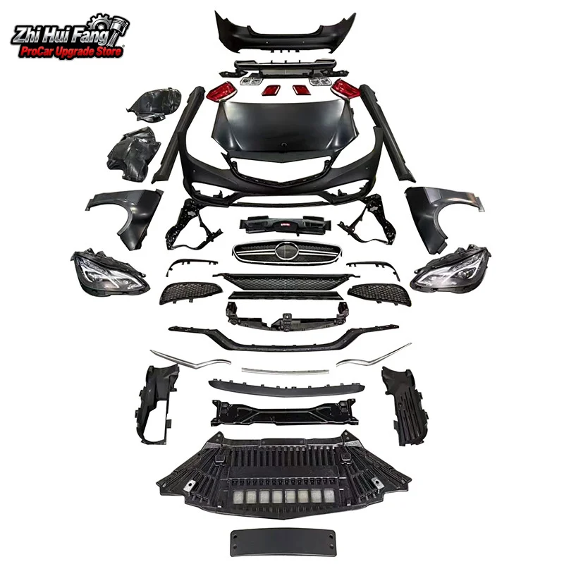 

Подходит для Mercedes-Benz E-Class, модифицированного до комплекта кузова E63 W212, ранняя модель, модифицированная до передних и задних бамперов E63 AMG 2014 года.