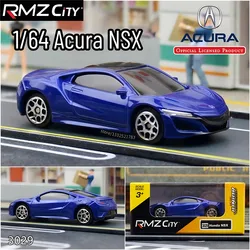 1:64 Honda NSX Diecast Car Model Replica Miniature Art Scale Mclaren Nissan Toyota VW Vehicle Collection Kid Boy Gift Toy