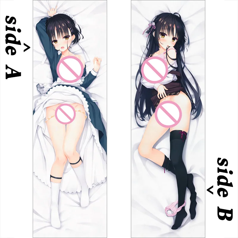 مقهى ستيلا والريبرز الفراشات Dakimakura طباعة بالحجم الطبيعي أنيمي تزيين كيس وسادة للجسم غطاء الوسادة