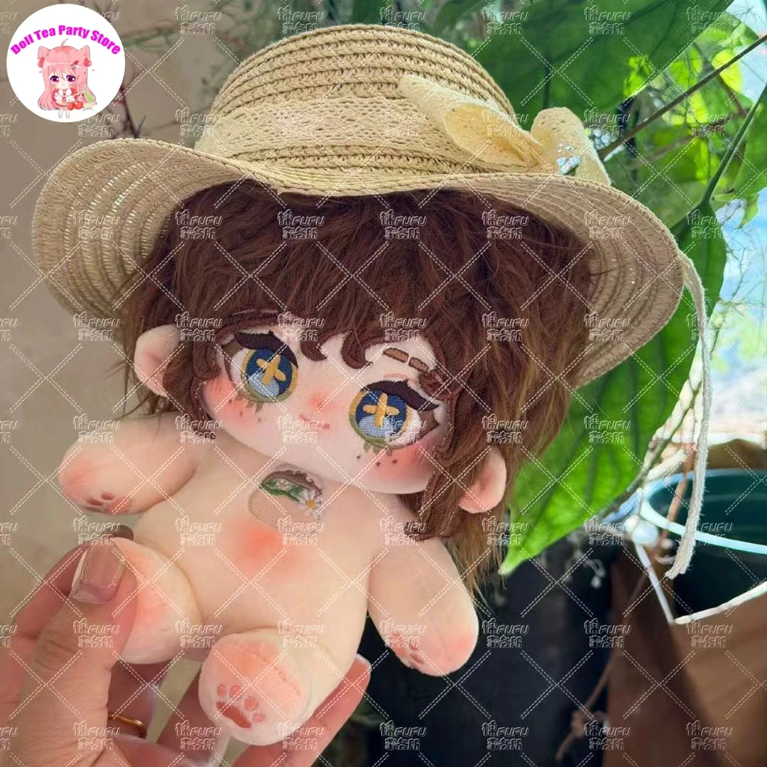 

Cute Loli Girl Cotton Doll 20cm Anime Identity Ⅴ Emma Woods Gardener Dress Up Clothes Plushies Plush Stuffed Body Toys