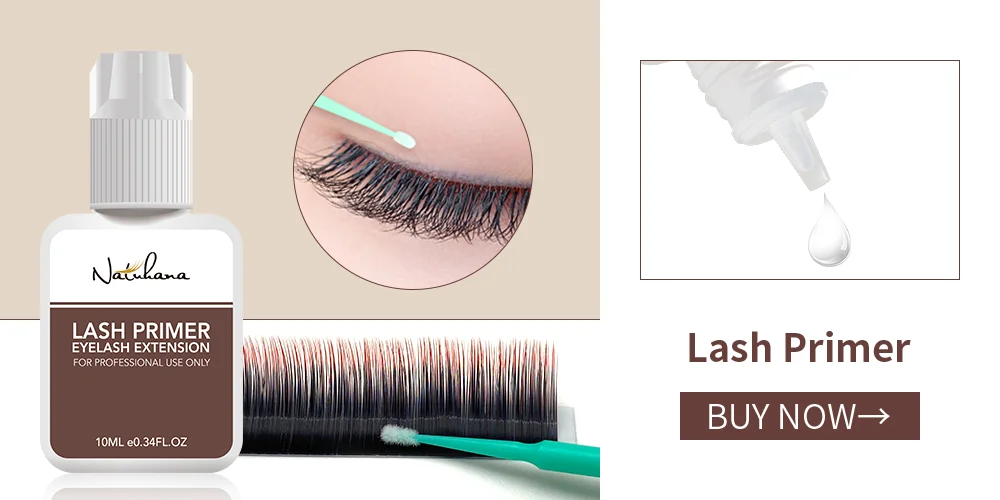 NATUHANA 3 teil/los Wimpern Kleber Wasserdicht Wimpern Extensions Kleber Schnell Trocknend Langlebig Augen Kleber Make-Up-Tools – Detail 16