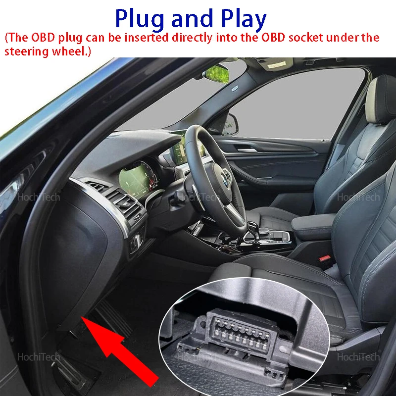 For BMW 1 2 5 7 Series X1 X2 X3 X4 X5 X6 for MINI Automatic Window Lifter Window Closer OBD Window Lifter Connector Plug view 2