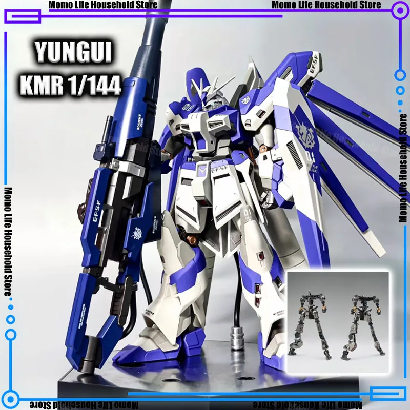 

В наличии YUN GUI KMR 1/144 RX-93-2 Hi Restoration Edition, наборы моделей в сборе из сплава, скелета, экшн-фигурка, пластиковая модель робота