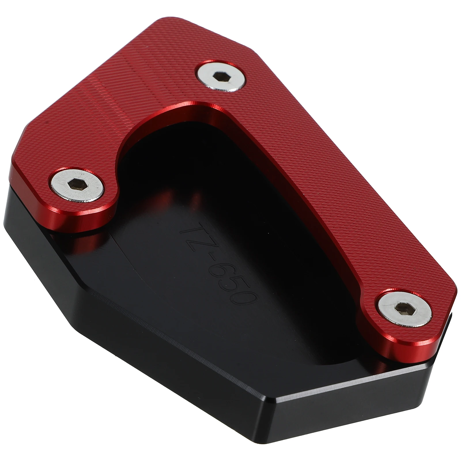 

Aluminum Motorcycle Kickstand Plate Durable Universal Fitment Anti-Scuff Side Stand Pad Motorbike Accessories Floor Protection