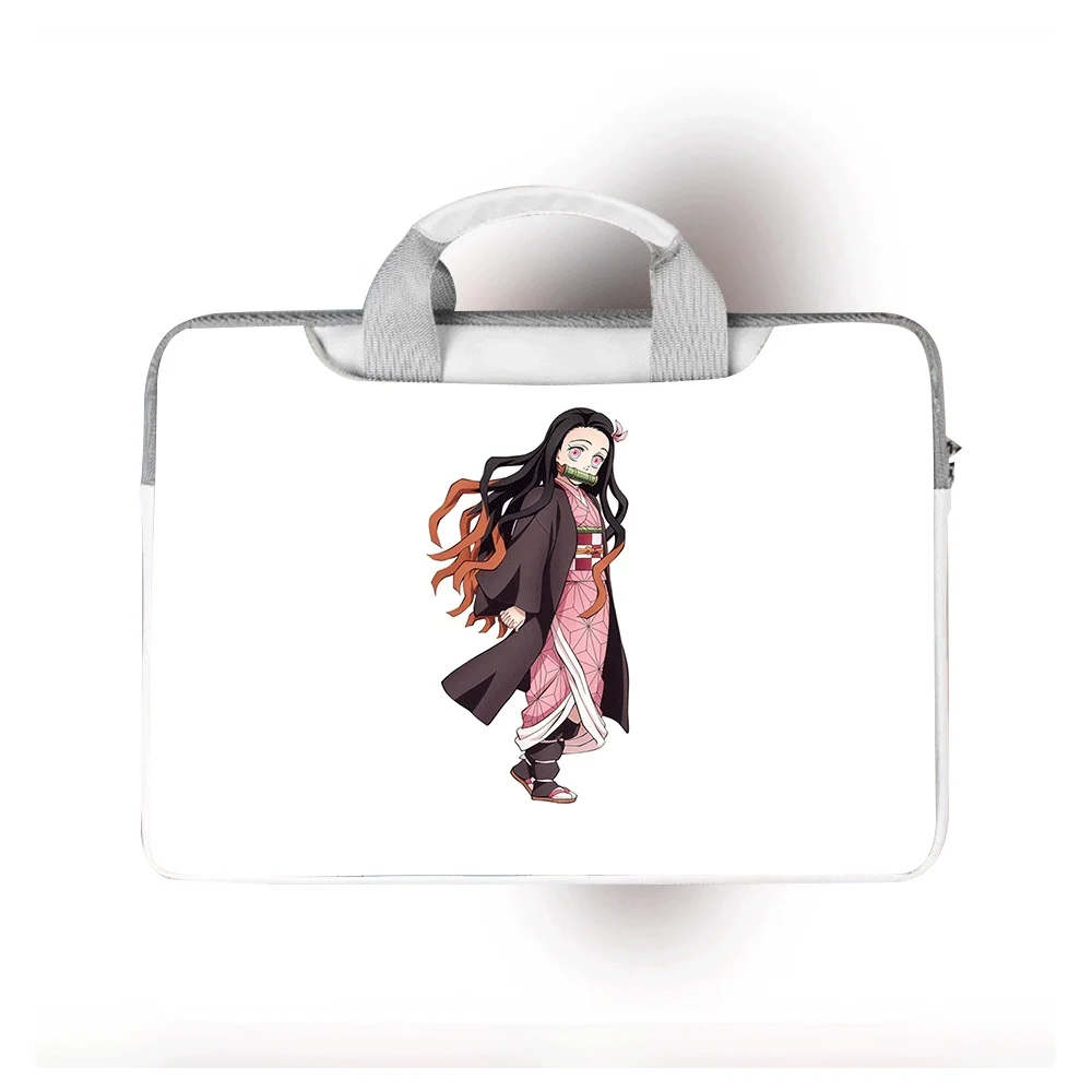 

Animation Peripheral Kimetsu No Yaiba Laptop Sleeve Bag 12-16 Inch Waterproof and Shockproof Shoulder Portable Crossbody Bag