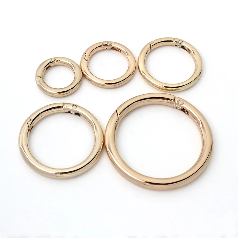 

10 шт., 13 мм, 17 мм, 5 цветов, защелкивающийся зажим, пружинное кольцо для изготовления кошелька, сумки, ручки, разъем