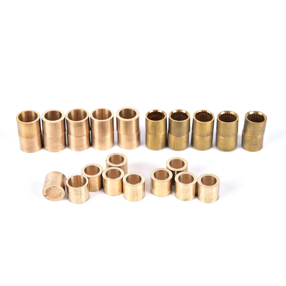 10pcs Billiards Snooker Brass Ferrule Snooker Pool Cue Ferrule Cue Repair Tool