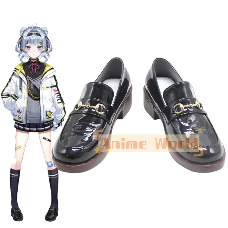 Virtual YouTuber Nijisanji XSOLEIL Zaion LanZa Cosplay Shoes Halloween Carnival Boots Custom Made