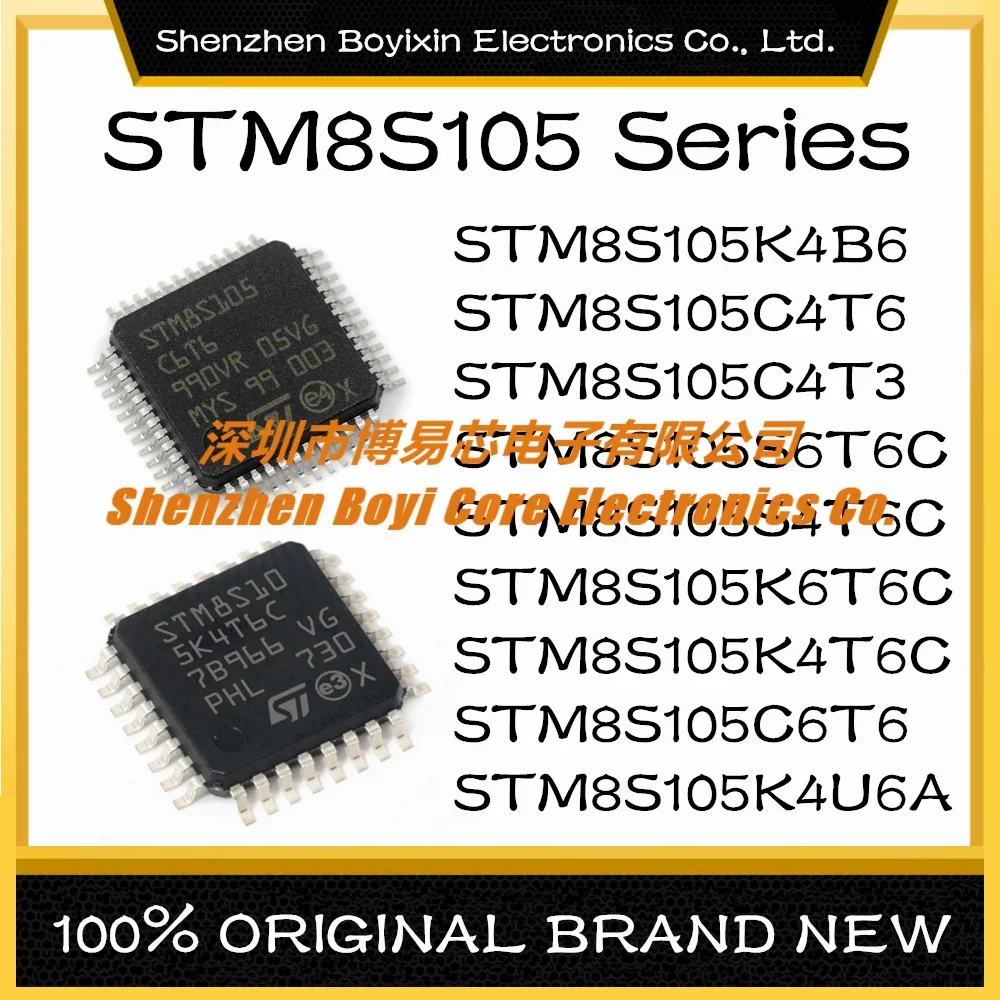 

STM8S105K4B6 STM8S105C4T6 STM8S105C4T3 STM8S105S6T6C STM8S105S4T6C STM8S105K6T6C STM8S105K4T6C STM8S105C6T6 STM8S105K4U6A MCU IC