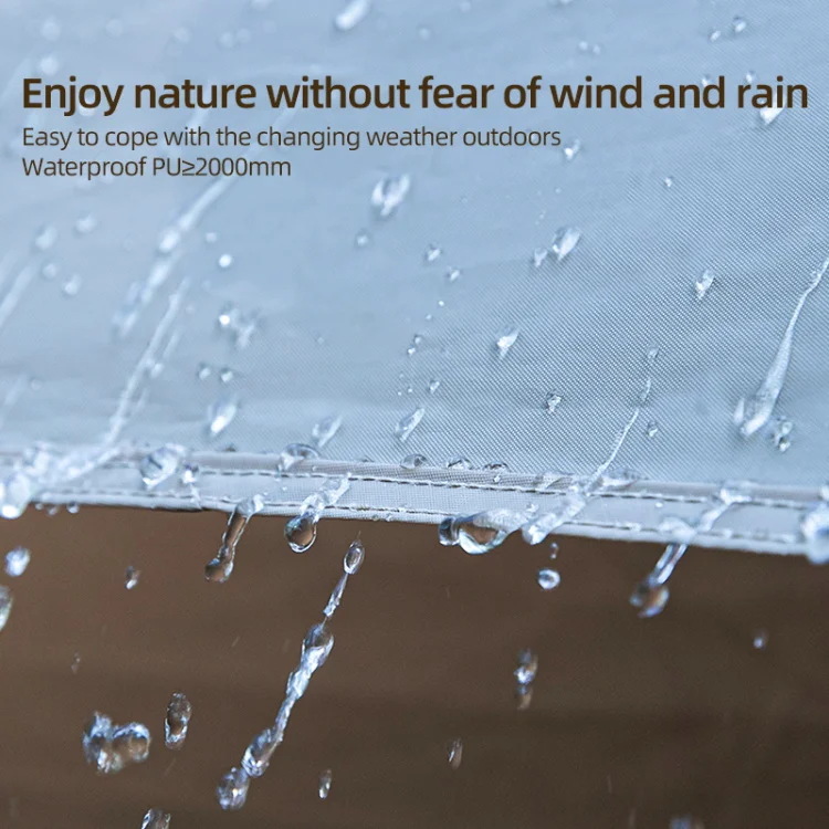 رائجة البيع في الهواء الطلق الأسرة التخييم خيمة هوائية كبيرة مقاوم للماء نفخ منزل للعائلات للمغامرات في الهواء الطلق #5