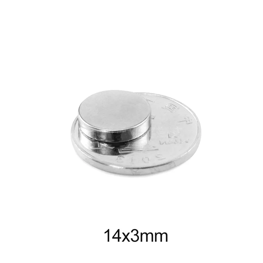 14x3 mm Rare Earth Magnet Diameter 14x3mm Fridge Round Magnets strong 14mm x 3mm Permanent Neodymium Magnetic 14*3 mm