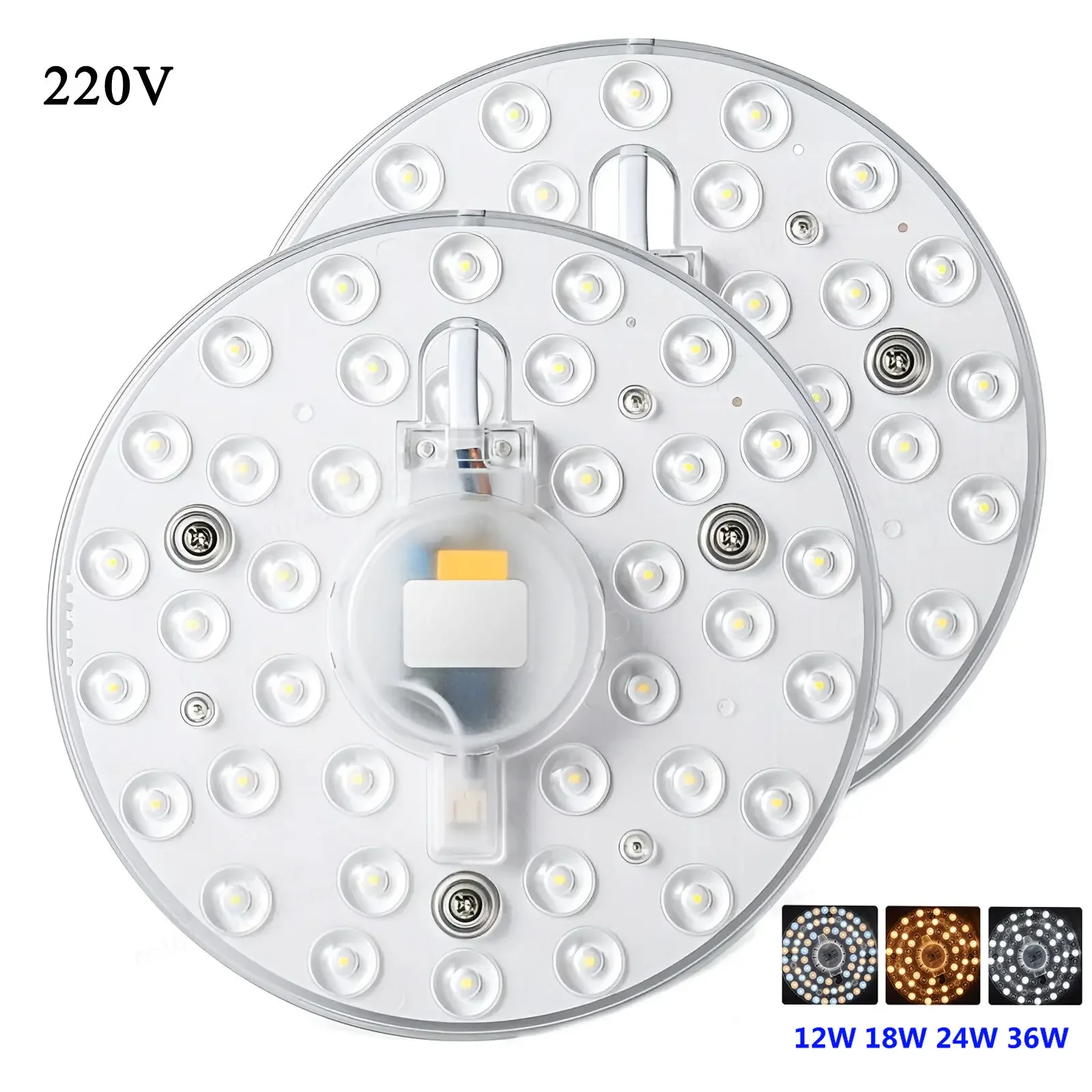 36W 24W 18W 12W LED Circular Ceiling Light Replaces Circular Module AC 220V for Indoor Decorative Lighting