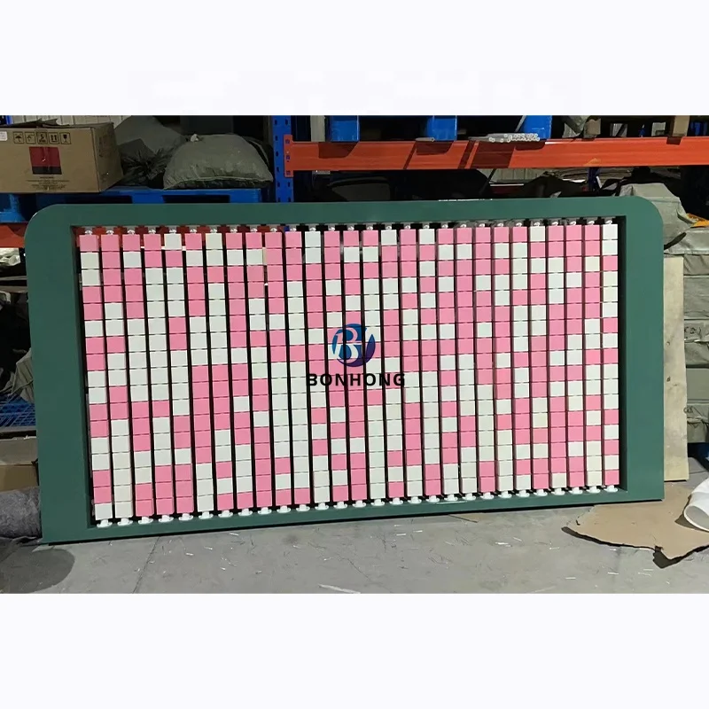 Bonhong, atracciones de pared de bola giratoria interactiva personalizada, instalaciones de parque de atracciones para interiores y exteriores, plástico duradero para parques