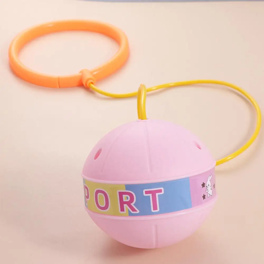 Foot Hoop Ball Luminous Foot Jumping Ball On String Skip Ropes Sports Reaction Training Ball Height Growth Exercise Sports