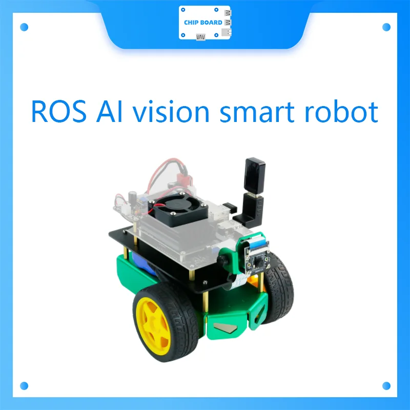 Jetson Nano 2GB ROS AI vision smart programmable robot color recognition educational kits include battery TF card