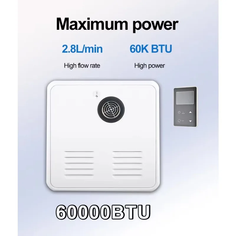 Hot Selling Instantaneous 60000btu Car Boat Van Caraven Small 12v Hot Gas Tankless Rv Water Heater