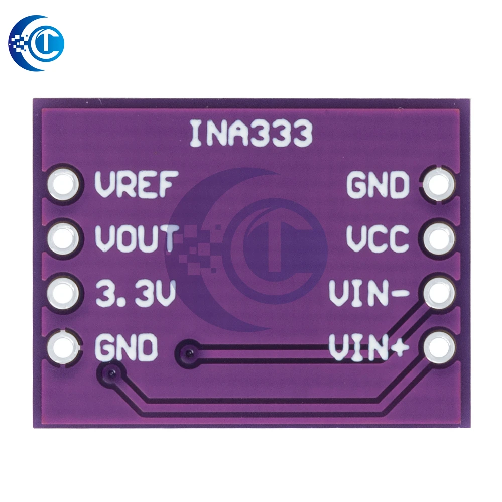 INA333 Precision Instrumentation Amplifier Module, Multifunctional Low-Noise Op-Amp for Weak Human Body Signal Detection
