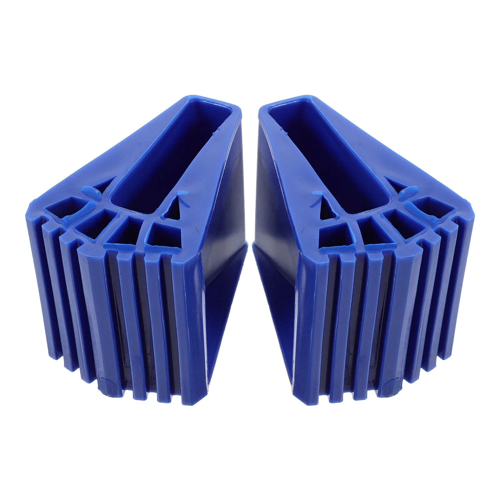 2 قطعة منصات القدم سلم المضادة للانزلاق البلاستيك الأزرق لاستبدال تمديد سلالم الخطوة استقرار يغطي قبعات الساق حماية #6