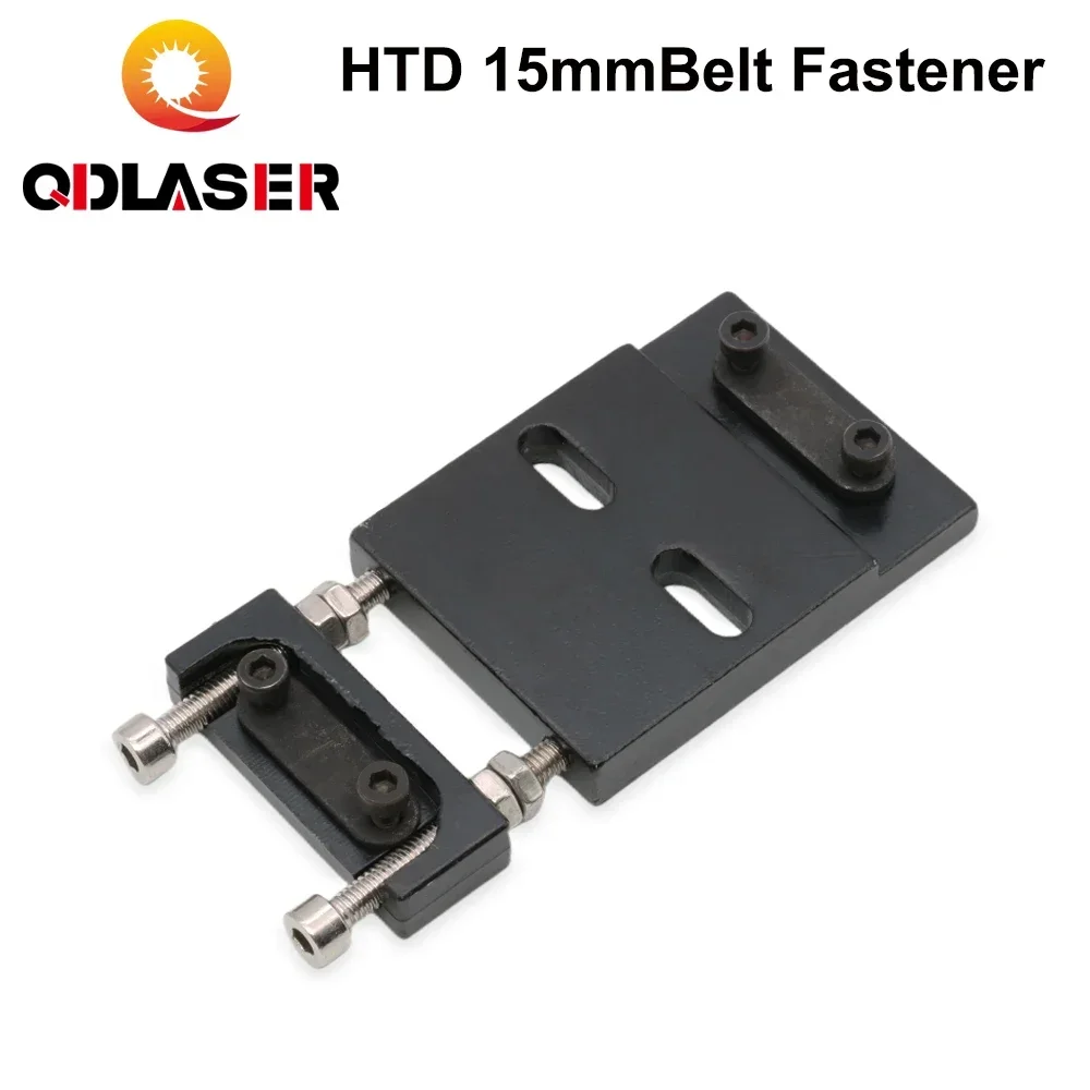 QDLASER Belt connection plates For Width 15MM Open-Ended Timing Belt Transmission Belts For X/Y Axis Hardware Machine Parts