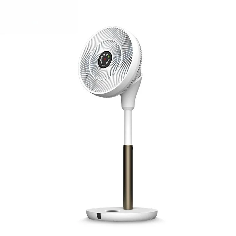 Ventilador elétrico doméstico de circulação de ar suave vertical inteligente controle remoto mesa de temporização piso