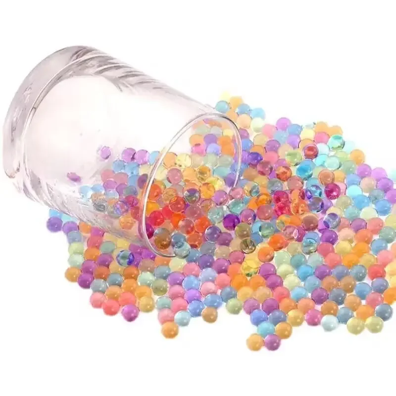 50000pcs Soil Crystal Mud Kids Toys Water Beads Hydrogel Orbiz Balls Grow in Water Gel Plant Home Decor Growth Water Ball 50%