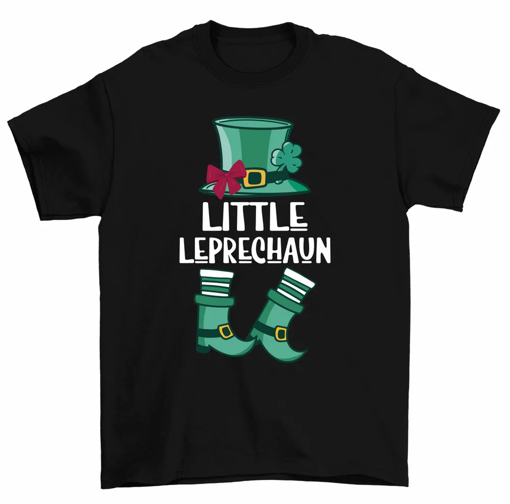 Little Leprechaun T-Shirt Irish St Patricks Day Tee Men Women Unisex High Quality 100%Cotton Short Sleeve