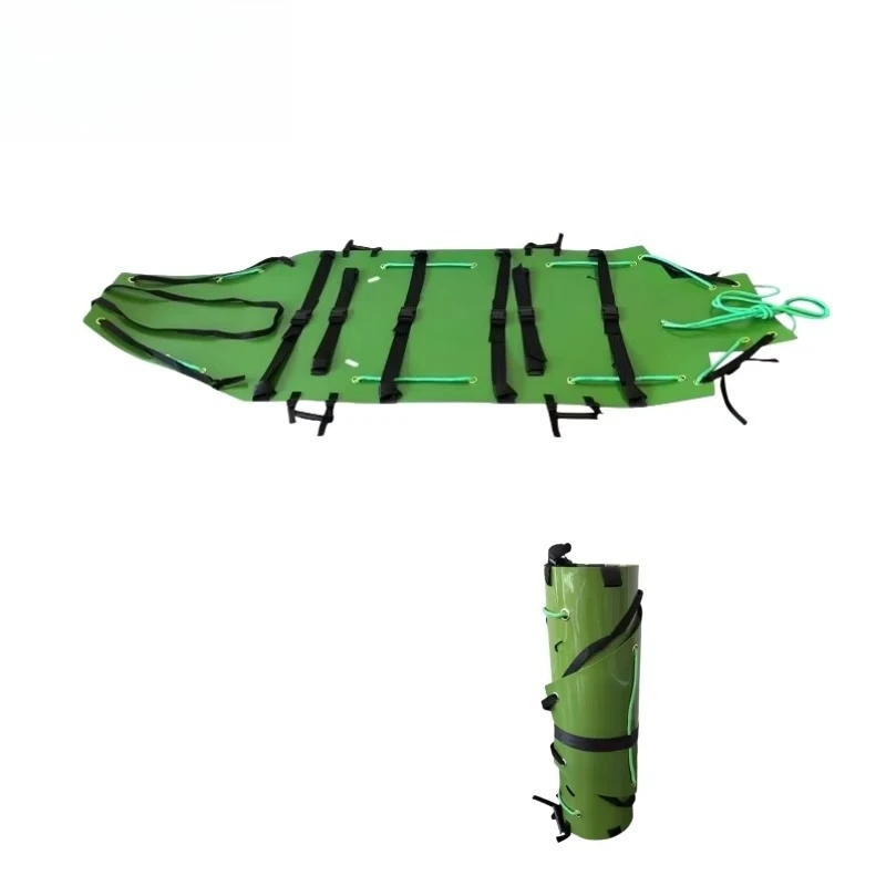 Multi-Functional Soft Plastic Foldable Rescue Stretcher First-Aid Device for Mountain Coal Mine High Altitude