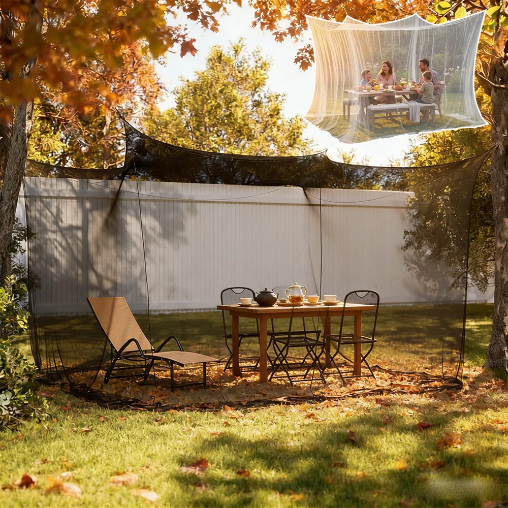 

Large White Black Screen House Tent,Camping Screen,Camping Single Opening Mosquito Net Indoor Outdoor,Carry Outdoor Mosquito Net