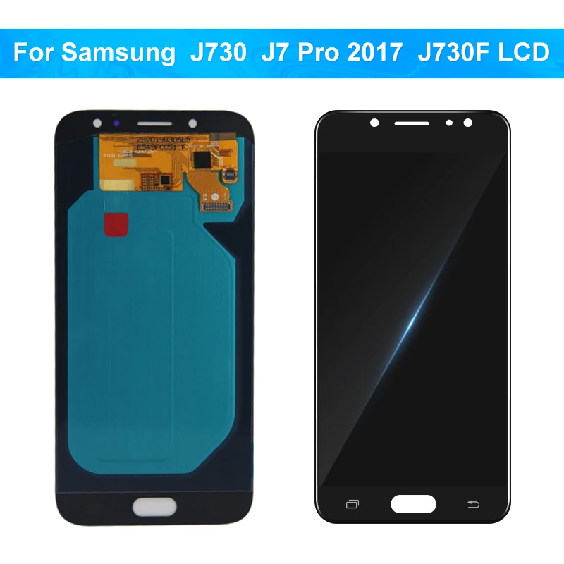 AMOLED For Samsung Galaxy J7 Pro 2017 J730 J7 2017 J730F LCD Digitizer Replacement Parts For J730G/DS J730GM/DS Display