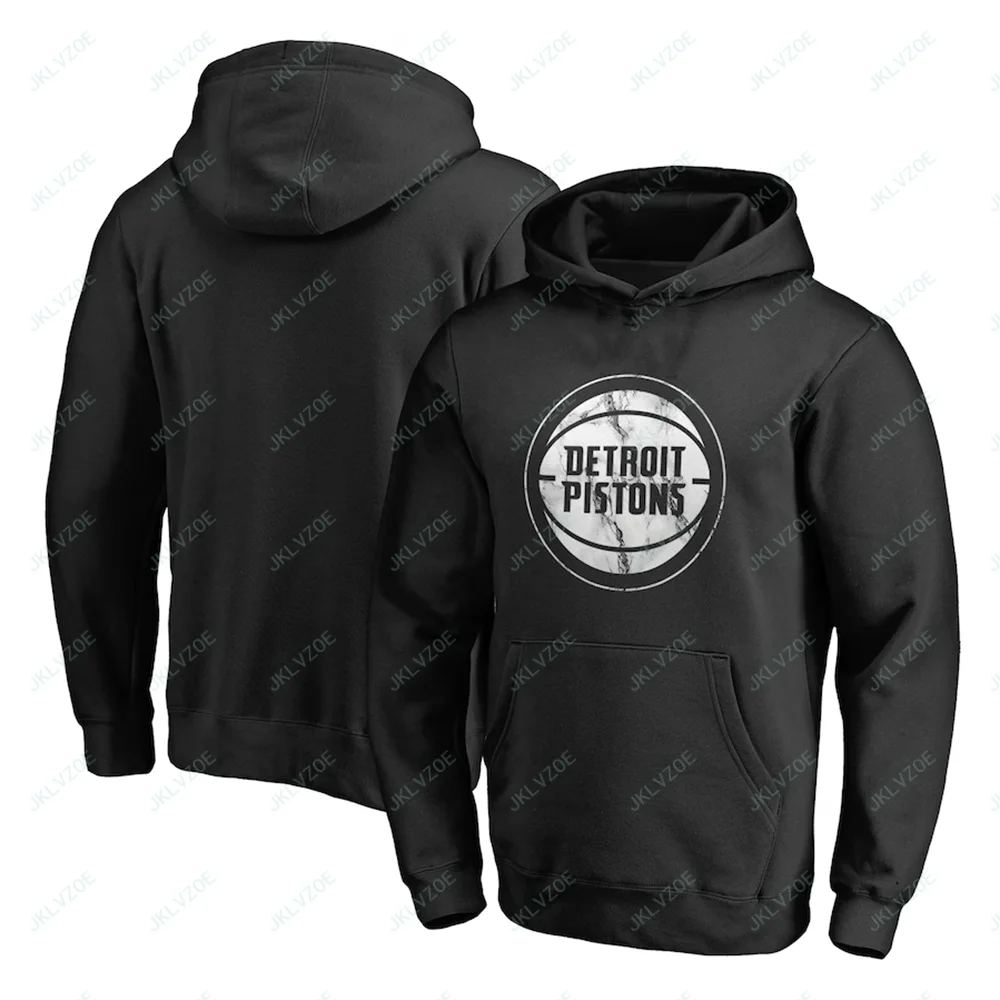 24/25 Detroit Pullover Hoodie New Arrivals Basketball Fanatic Youth Men's Sports Casual Pullover Adult KID Casual Hoodies