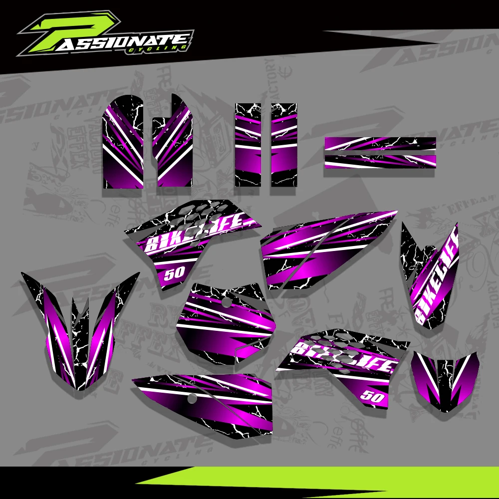 

Mmotorcycle New Team-style STICKER Graphic Sets fit For KTM 50cc SX50 SX 50 50SX 2009 2010 2011 2012 2013 Personality