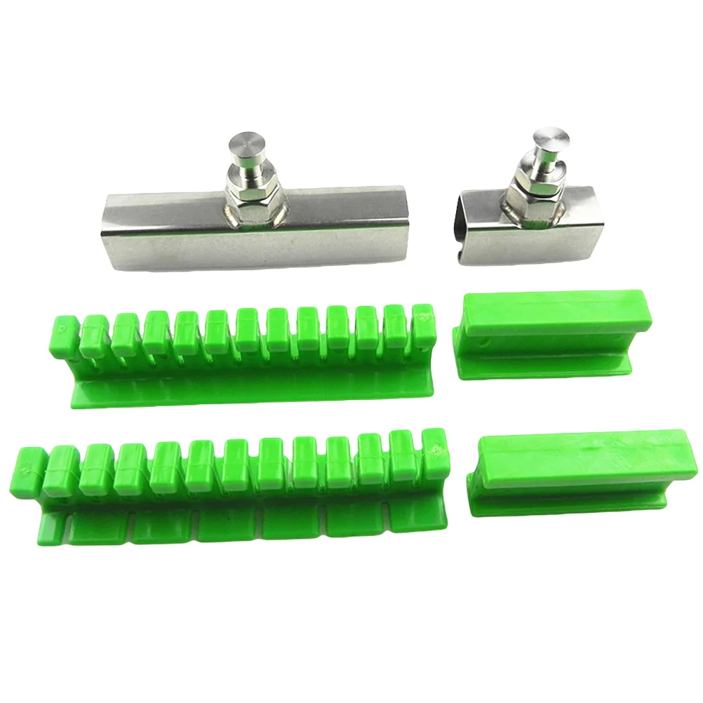 

6pcs Dent Puller Kit Stainless Steel Auto Tool For Flat Metal Surface Paint Free Depression Remover Tool