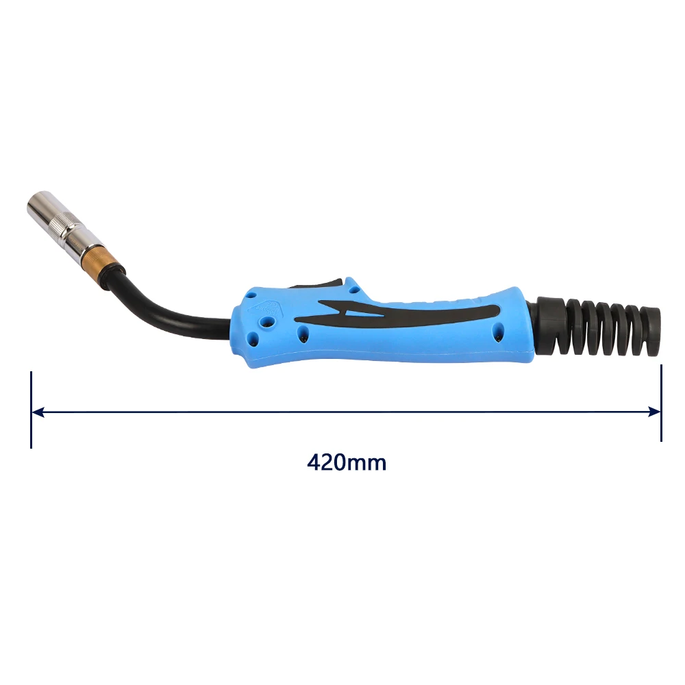 350A MIG Gun Torch Head PANA 350A Style MIG MAG Torch Gun dengan konektor Euro lengkap