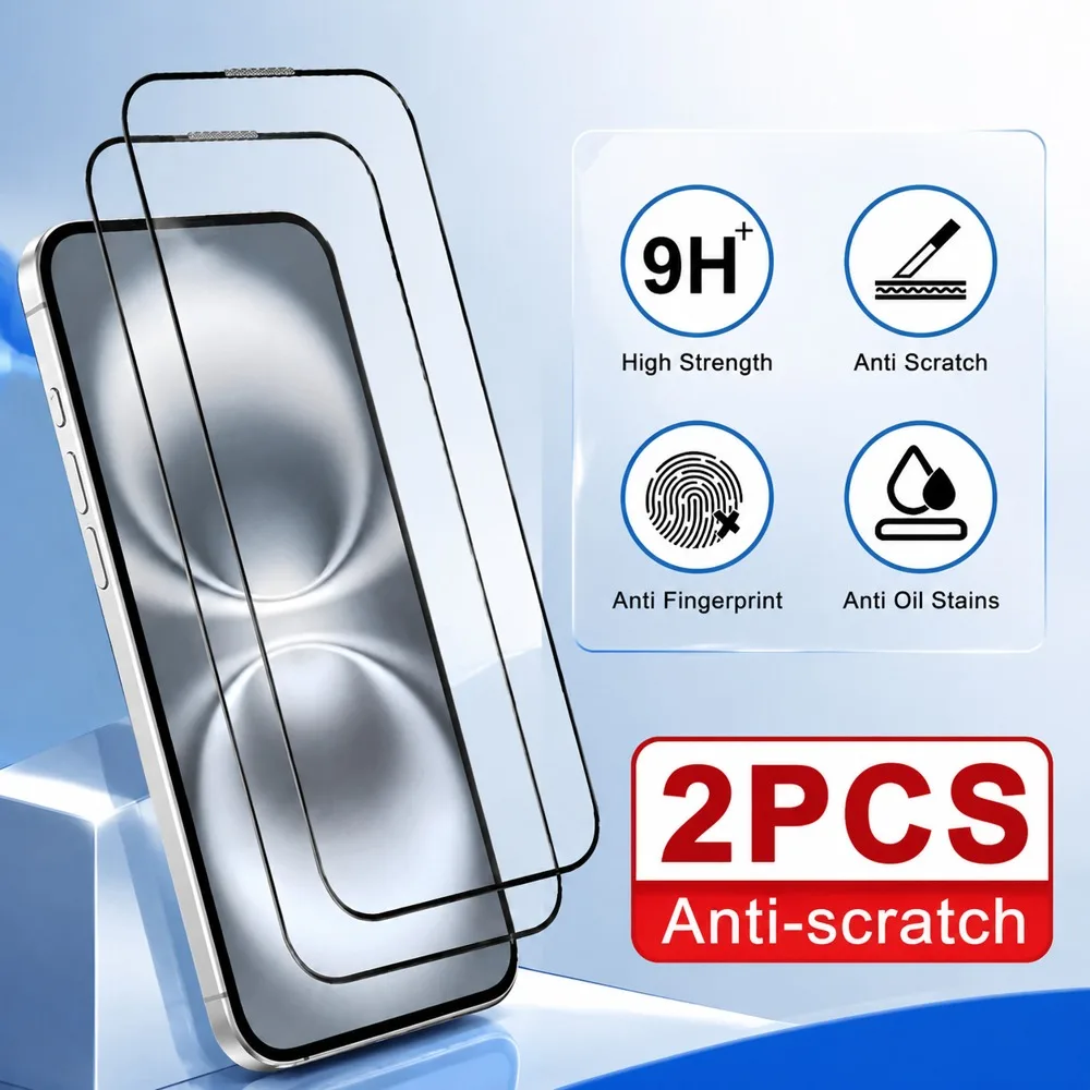 2PCS Tempered Glass For Samsung Galaxy M11 M12 M13 M14 M15 M16 Screen Protector For Samsung Galaxy M17 5G M20 M21 M31 M32 M33 HD