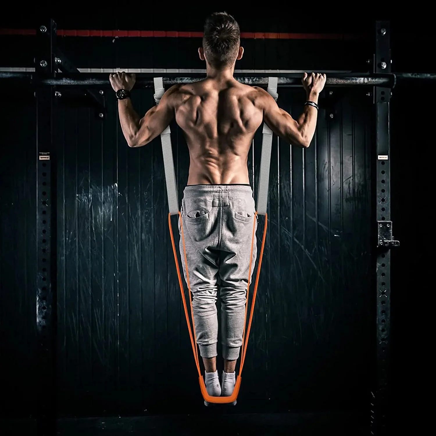 Home Fitness Pull-Up Power Bands Resistance Bands Set Pull-Up Assistance for Men  Women Hanging Training,Workout Body Stretching