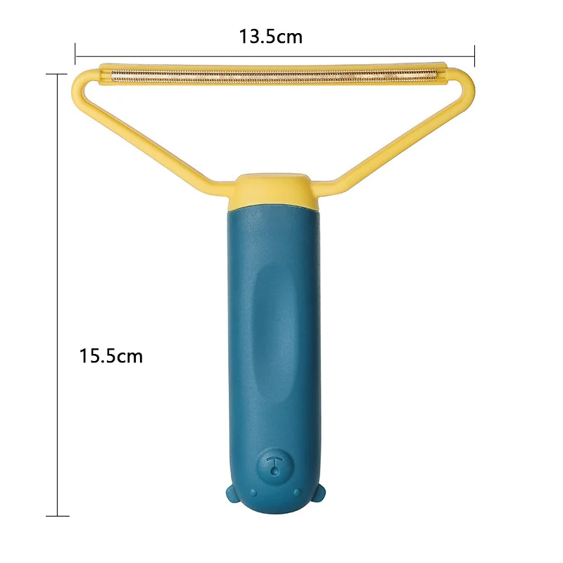 Spazzola portatile per la rimozione dei peli di animali domestici rullo per lanugine manuale vestiti per divano per cane Slicker Brush taglio di