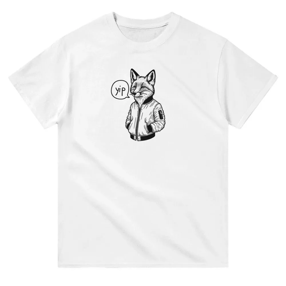 Fox In Bomber Jacket T Shirt Animal Lover Funny S For Him Her